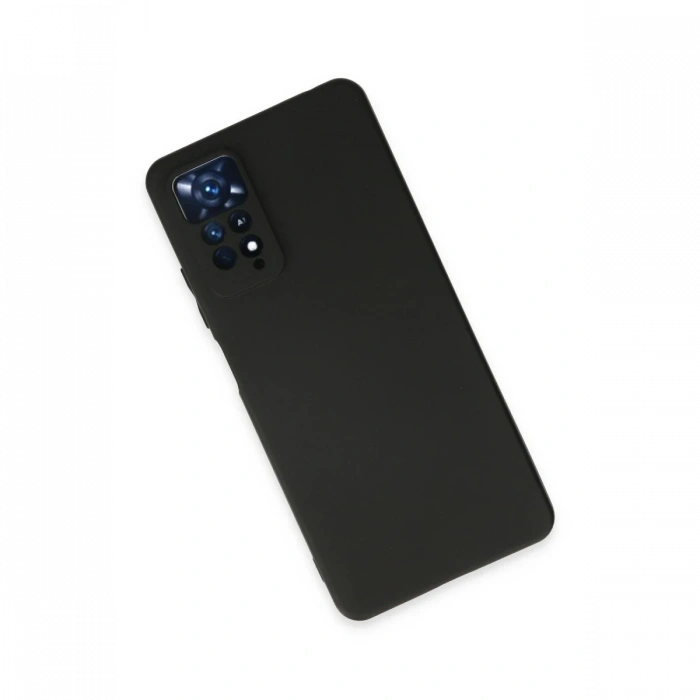 Xiaomi Redmi Note 11 Pro Kılıf First Silikon - Siyah