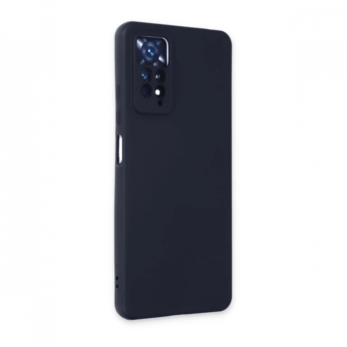Xiaomi Redmi Note 11 Pro Kılıf First Silikon - Siyah