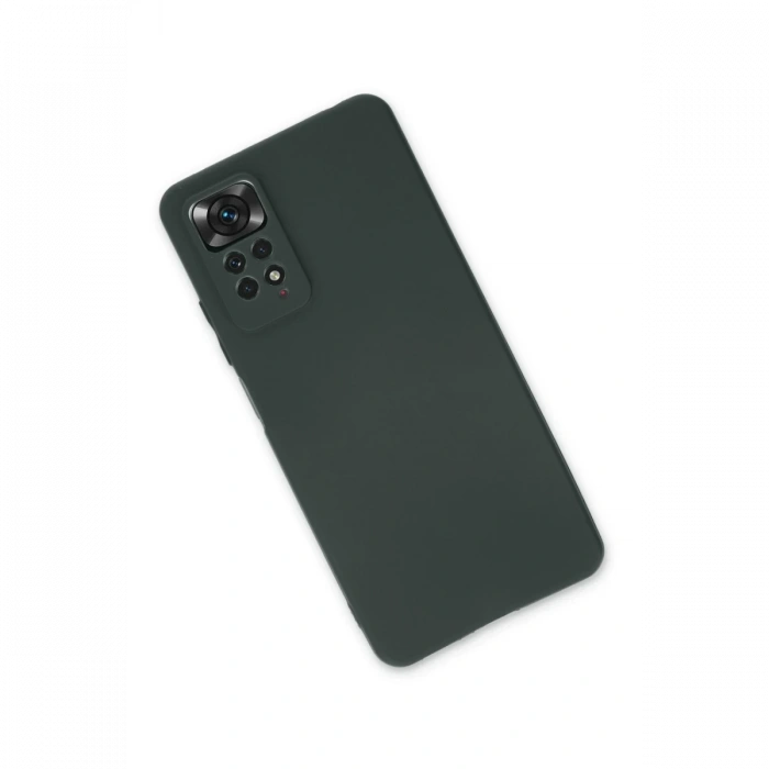 Xiaomi Redmi Note 11 Pro Kılıf First Silikon - Siyah
