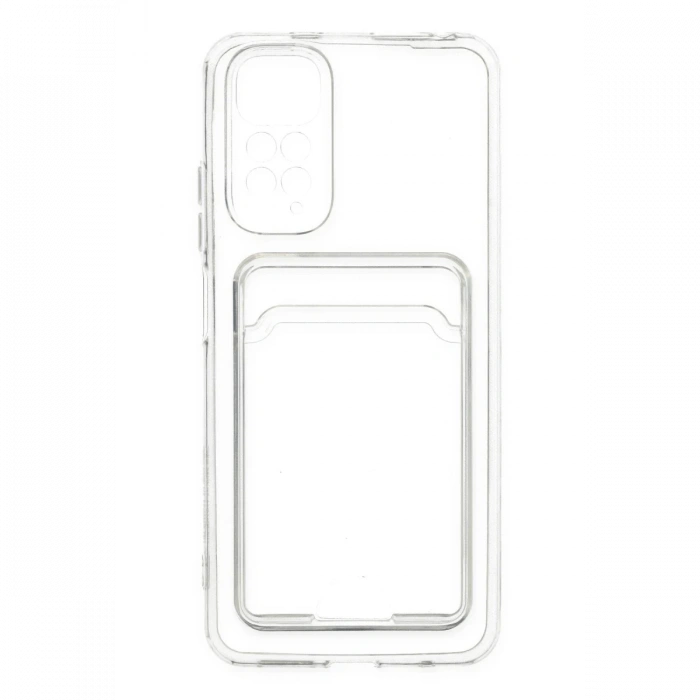 Xiaomi Redmi Note 11 Pro Kılıf Kart Şeffaf Silikon - Şeffaf