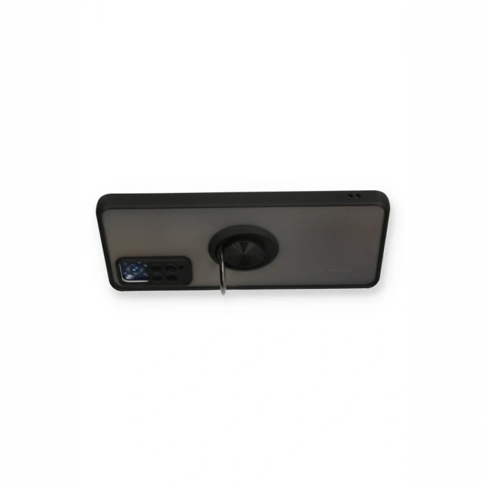 Newface Xiaomi Redmi Note 11 Pro Kılıf Montreal Yüzüklü Silikon Kapak