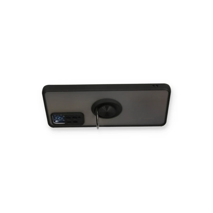 Newface Xiaomi Redmi Note 11 Pro Kılıf Montreal Yüzüklü Silikon Kapak