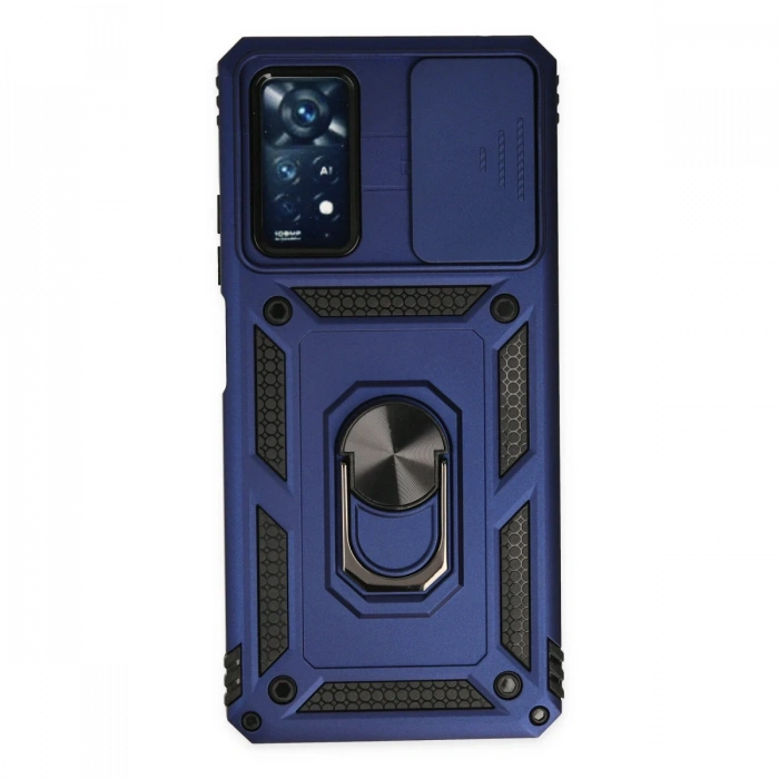 Xiaomi Redmi Note 11 Pro Kılıf Pars Lens Yüzüklü Silikon