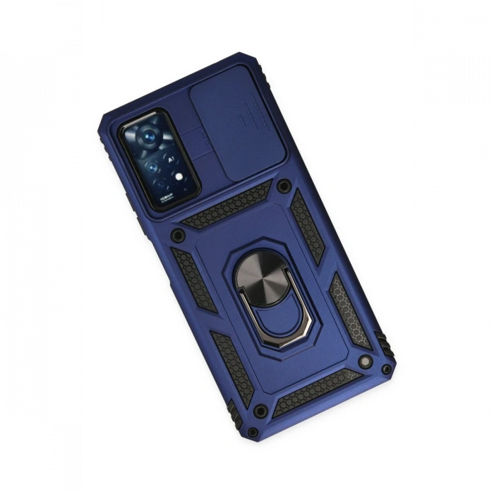 Xiaomi Redmi Note 11 Pro Kılıf Pars Lens Yüzüklü Silikon