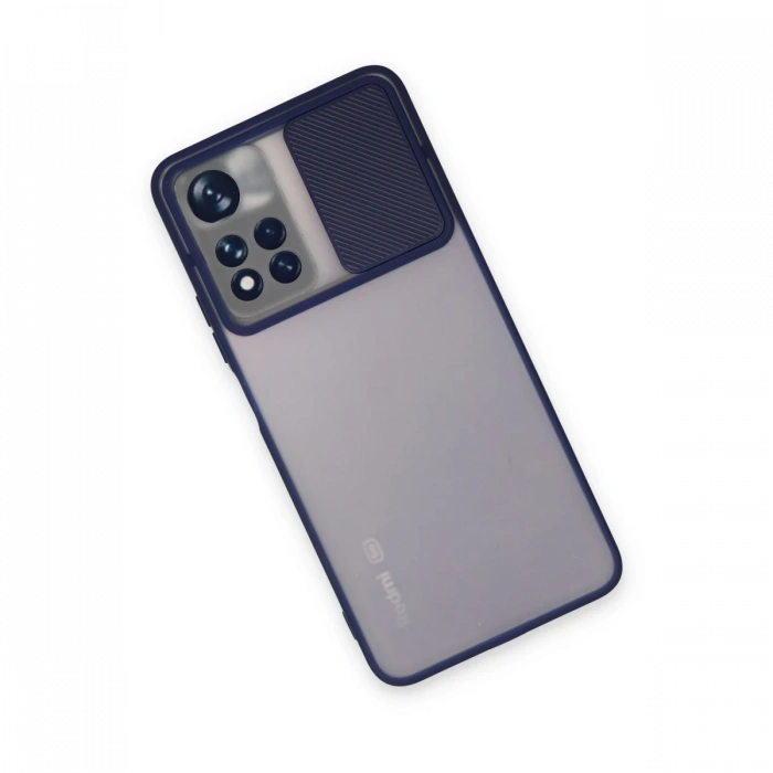 Newface Xiaomi Redmi Note 11 Pro Plus 5G Kılıf Palm Buzlu Kamera Sürgülü Silikon