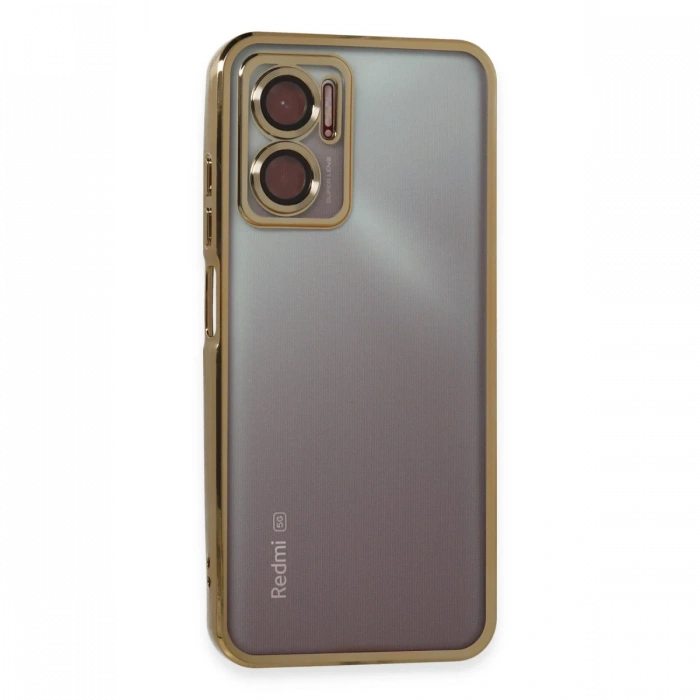 Newface Xiaomi Redmi Note 11E Kılıf Razer Lensli Silikon