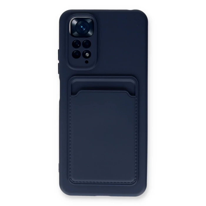 Newface Xiaomi Redmi Note 11S Kılıf Kelvin Kartvizitli Silikon