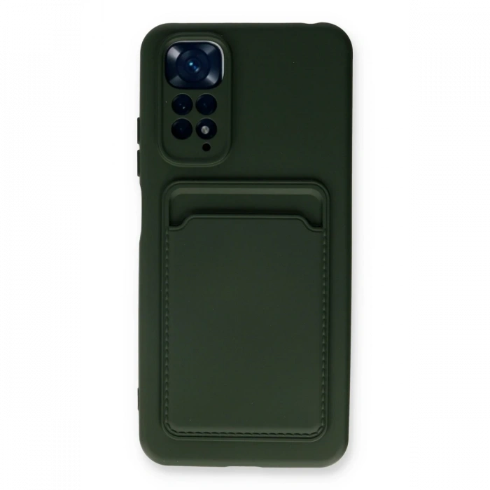 Newface Xiaomi Redmi Note 11S Kılıf Kelvin Kartvizitli Silikon