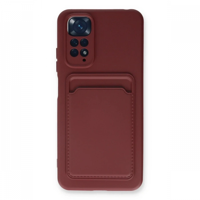 Newface Xiaomi Redmi Note 11S Kılıf Kelvin Kartvizitli Silikon