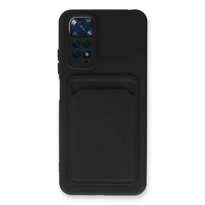 Newface Xiaomi Redmi Note 11S Kılıf Kelvin Kartvizitli Silikon