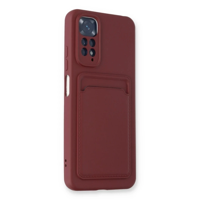 Newface Xiaomi Redmi Note 11S Kılıf Kelvin Kartvizitli Silikon