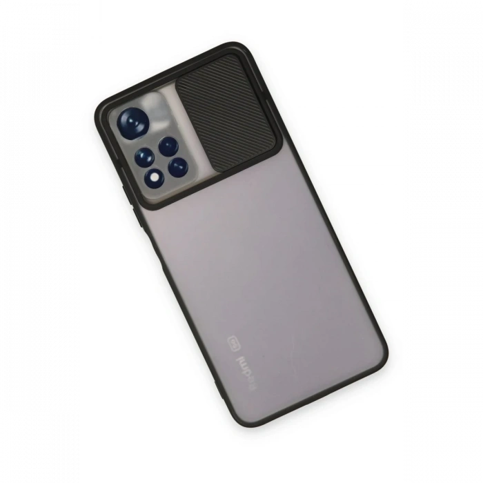 Newface Xiaomi Redmi Note 11T Kılıf Palm Buzlu Kamera Sürgülü Silikon