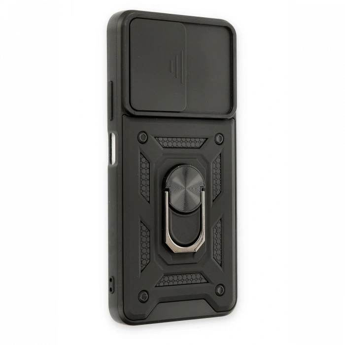 Xiaomi Redmi Note 11T Kılıf Pars Lens Yüzüklü Silikon