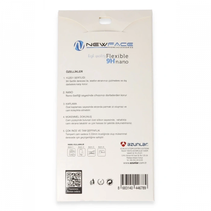 Newface Xiaomi Redmi Note 12 4G 6D Antistatik Mat Seramik Hayalet Nano Ekran Koruyucu