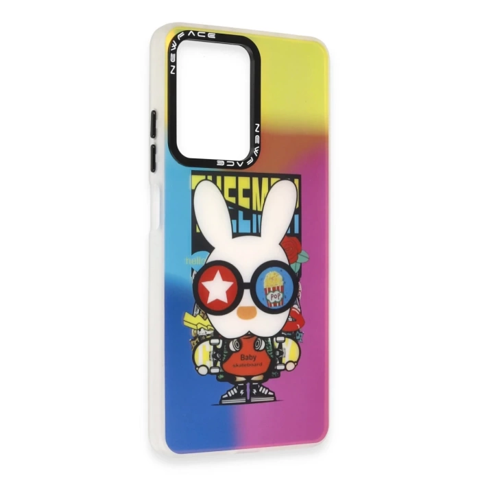 Newface Xiaomi Redmi Note 12 4G Kılıf Estoril Desenli Kapak