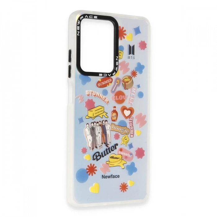 Newface Xiaomi Redmi Note 12 4G Kılıf Estoril Desenli Kapak