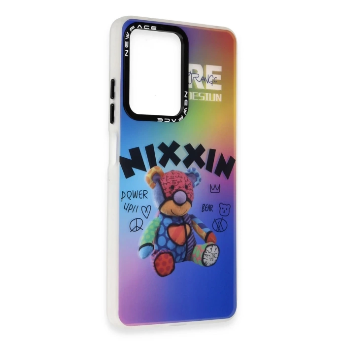 Newface Xiaomi Redmi Note 12 4G Kılıf Estoril Desenli Kapak