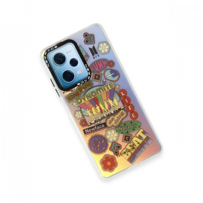Newface Xiaomi Redmi Note 12 4G Kılıf Estoril Desenli Kapak