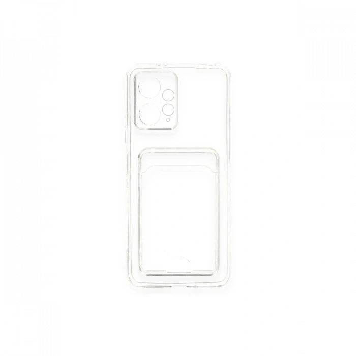 Newface Xiaomi Redmi Note 12 4G Kılıf Kart Şeffaf Silikon - Şeffaf