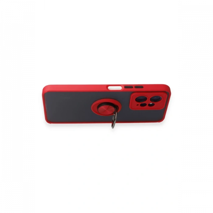 Newface Xiaomi Redmi Note 12 4G Kılıf Montreal Yüzüklü Silikon Kapak