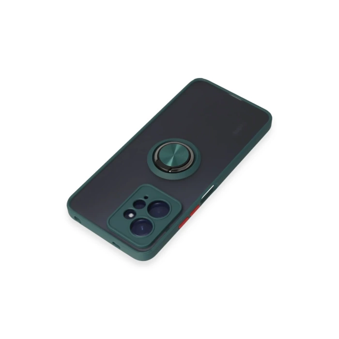 Newface Xiaomi Redmi Note 12 4G Kılıf Montreal Yüzüklü Silikon Kapak