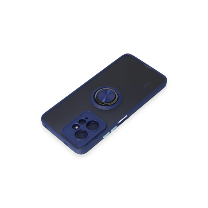Newface Xiaomi Redmi Note 12 4G Kılıf Montreal Yüzüklü Silikon Kapak