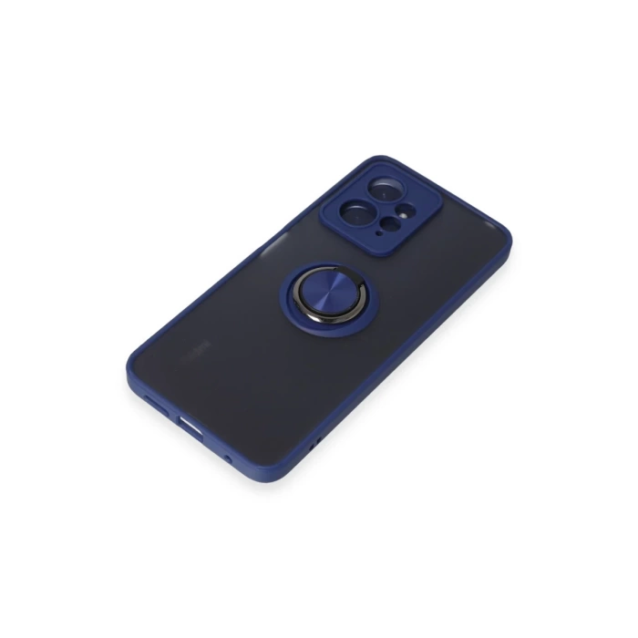 Newface Xiaomi Redmi Note 12 4G Kılıf Montreal Yüzüklü Silikon Kapak