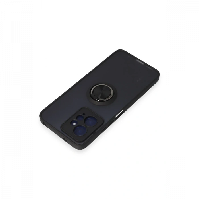 Newface Xiaomi Redmi Note 12 4G Kılıf Montreal Yüzüklü Silikon Kapak