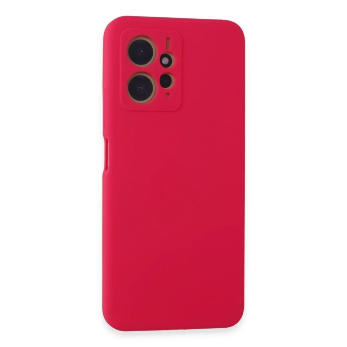 Newface Xiaomi Redmi Note 12 4G Kılıf Nano içi Kadife Silikon - Pembe