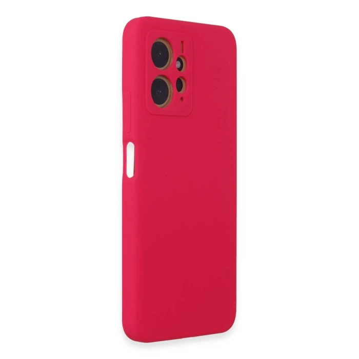 Newface Xiaomi Redmi Note 12 4G Kılıf Nano içi Kadife Silikon - Pembe