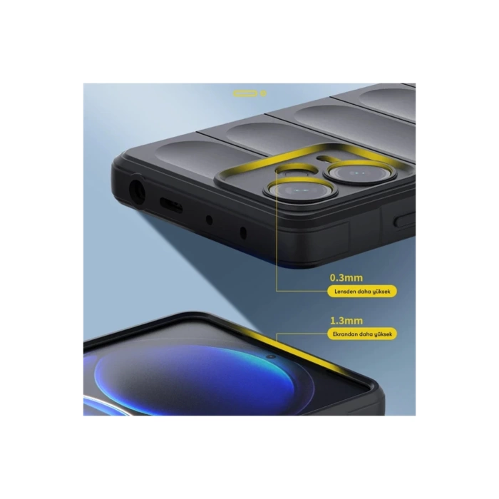 Newface Xiaomi Redmi Note 12 4G Kılıf Optimum Silikon