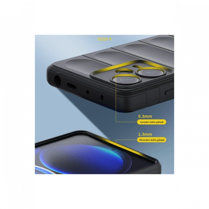 Newface Xiaomi Redmi Note 12 4G Kılıf Optimum Silikon