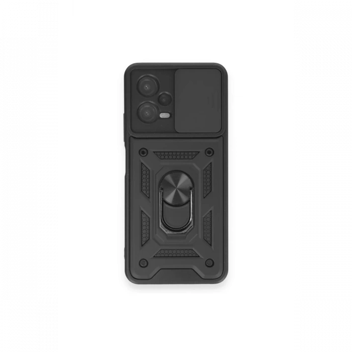 Newface Xiaomi Redmi Note 12 4G Kılıf Pars Lens Yüzüklü Silikon