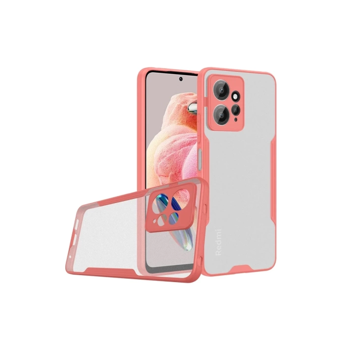 Newface Xiaomi Redmi Note 12 4G Kılıf Platin Silikon