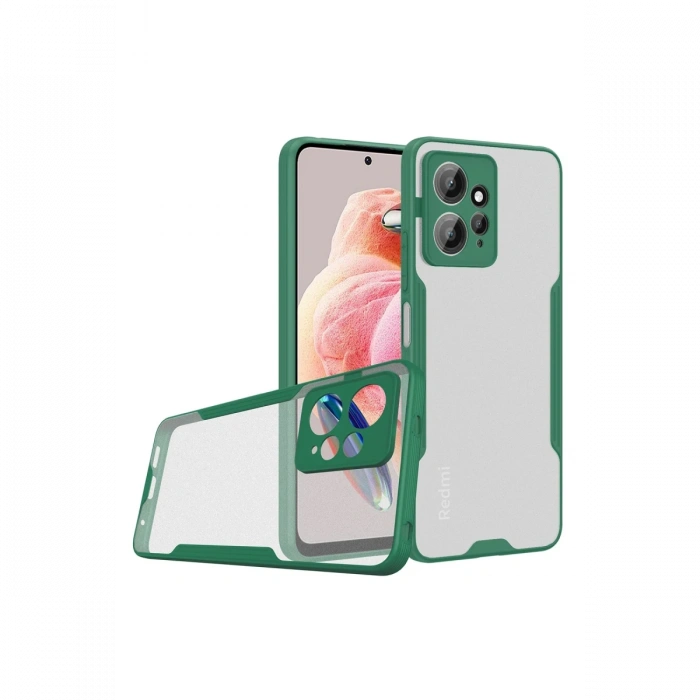 Newface Xiaomi Redmi Note 12 4G Kılıf Platin Silikon
