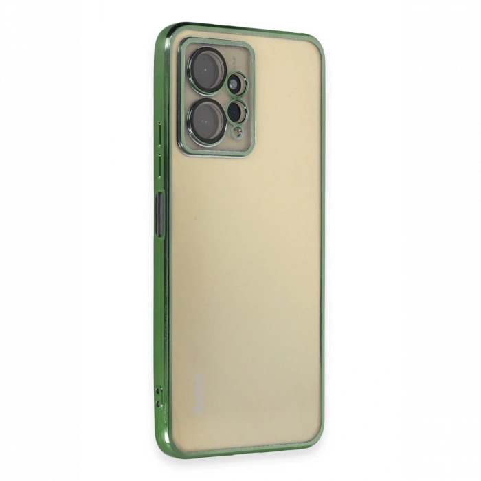 Newface Xiaomi Redmi Note 12 4G Kılıf Razer Lensli Silikon