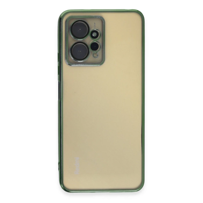 Newface Xiaomi Redmi Note 12 4G Kılıf Razer Lensli Silikon