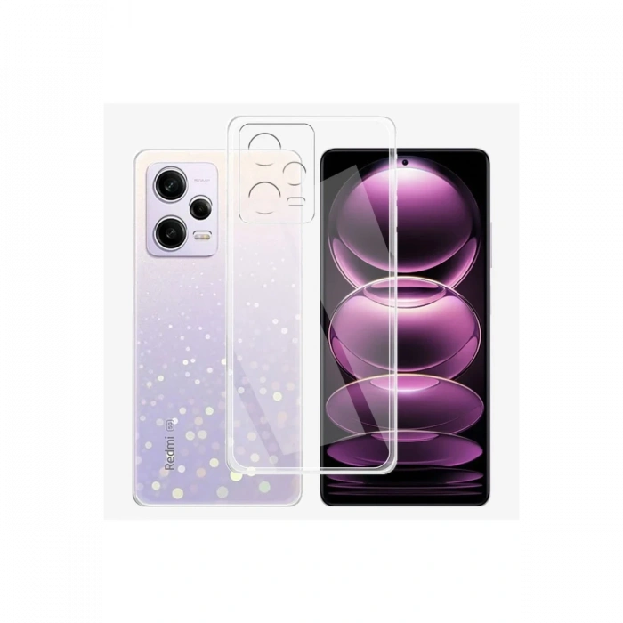 Newface Xiaomi Redmi Note 12 5G Kılıf Lüx Şeffaf Silikon