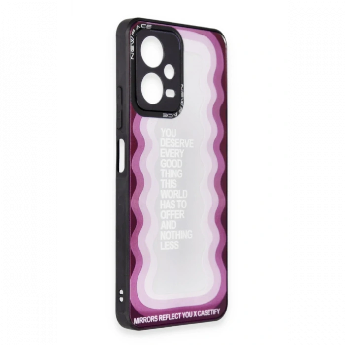 Newface Xiaomi Redmi Note 12 5G Kılıf Mirror Desenli Kapak