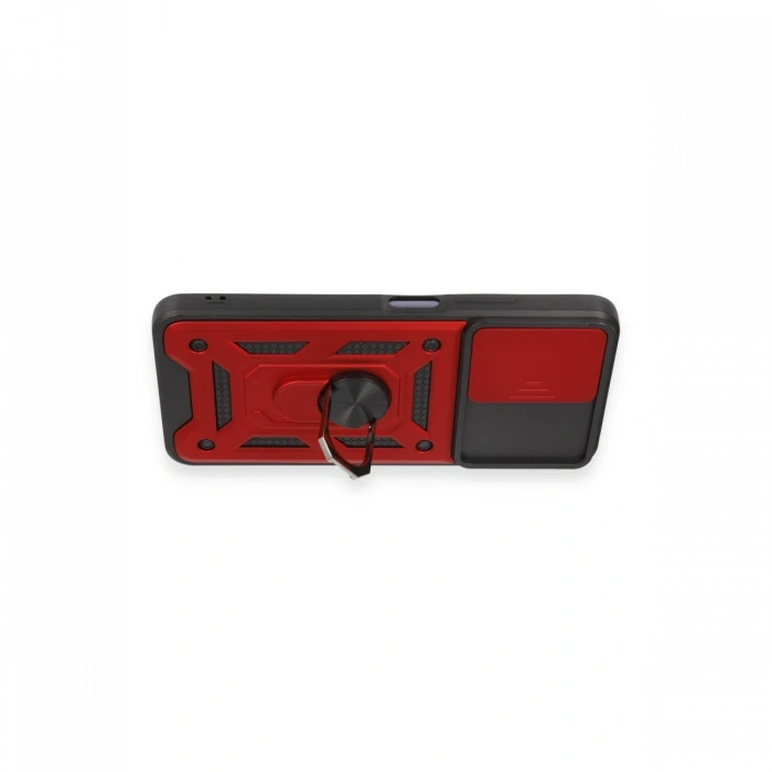 Newface Xiaomi Redmi Note 12 5G Kılıf Pars Lens Yüzüklü Silikon