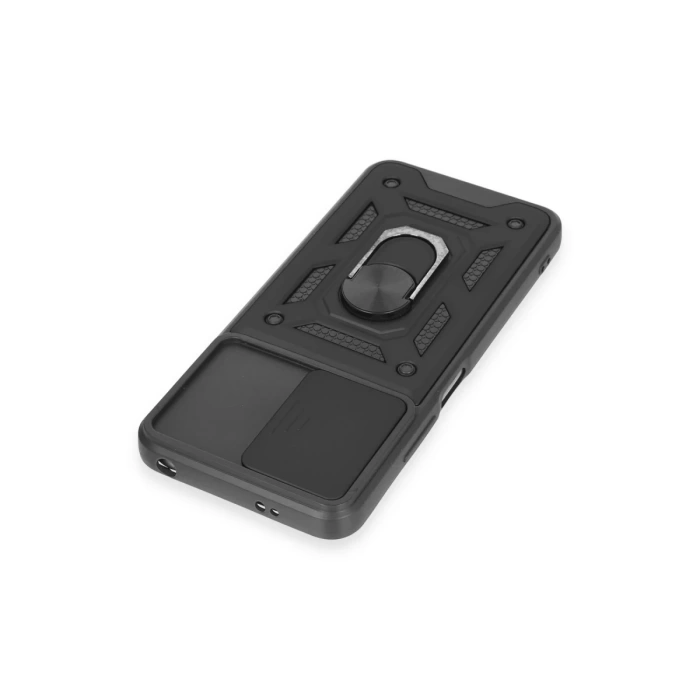 Newface Xiaomi Redmi Note 12 5G Kılıf Pars Lens Yüzüklü Silikon