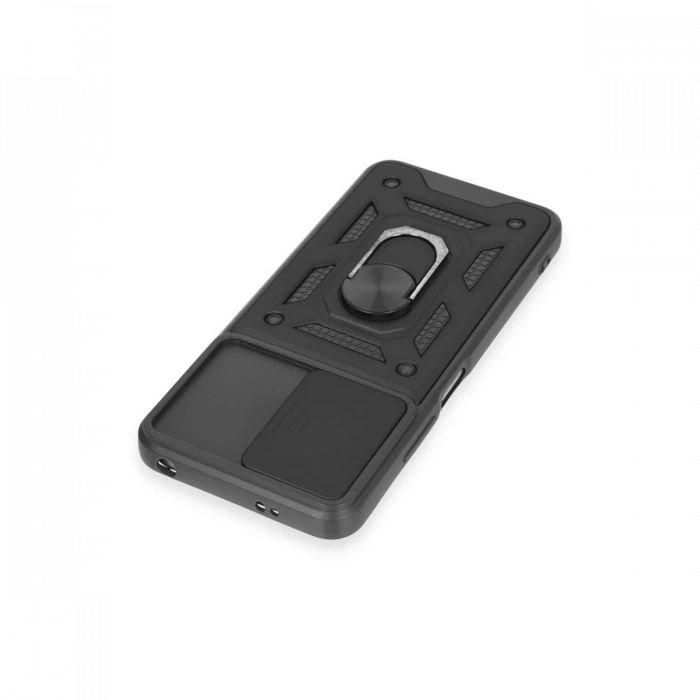 Newface Xiaomi Redmi Note 12 5G Kılıf Pars Lens Yüzüklü Silikon