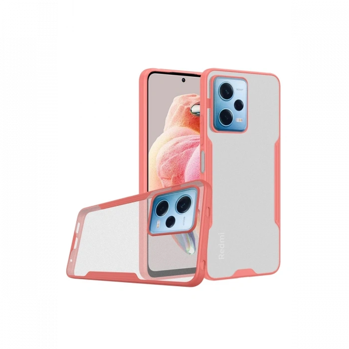 Newface Xiaomi Redmi Note 12 5G Kılıf Platin Silikon
