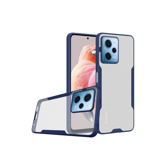 Newface Xiaomi Redmi Note 12 5G Kılıf Platin Silikon