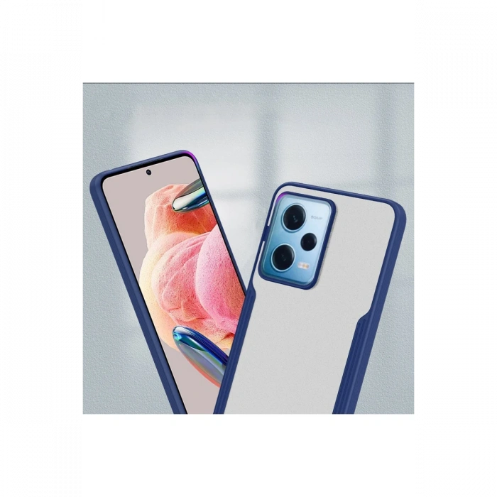 Newface Xiaomi Redmi Note 12 5G Kılıf Platin Silikon