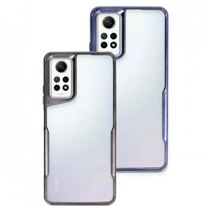 Newface Xiaomi Redmi Note 12 Pro 4G Kılıf Boyi Silikon Kapak - Siyah