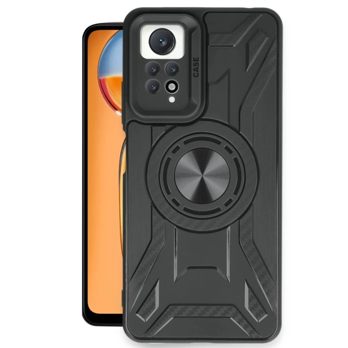 Newface Xiaomi Redmi Note 12 Pro 4G Kılıf Lincoln Silikon - Siyah