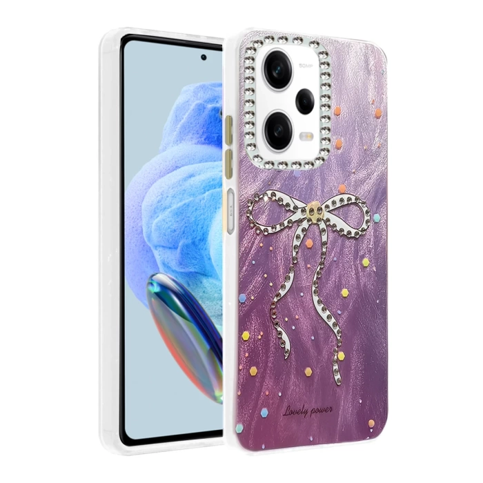 Newface Xiaomi Redmi Note 12 Pro 5G Kılıf Blade Aynalı Desenli Kapak