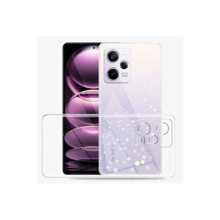 Newface Xiaomi Redmi Note 12 Pro 5G Kılıf Lüx Şeffaf Silikon