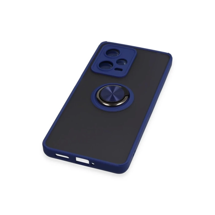 Newface Xiaomi Redmi Note 12 Pro 5G Kılıf Montreal Yüzüklü Silikon Kapak